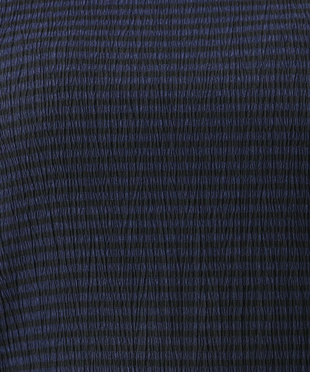 OLKFD17059 eur3(エウルキューブ) 【WEB先行販売】【大きいサイズ】カーブヘムカットソー ネイビー