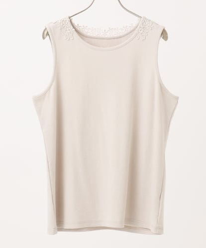 OLKGA07039 eur3 【大きいサイズ】レースタンクトップ