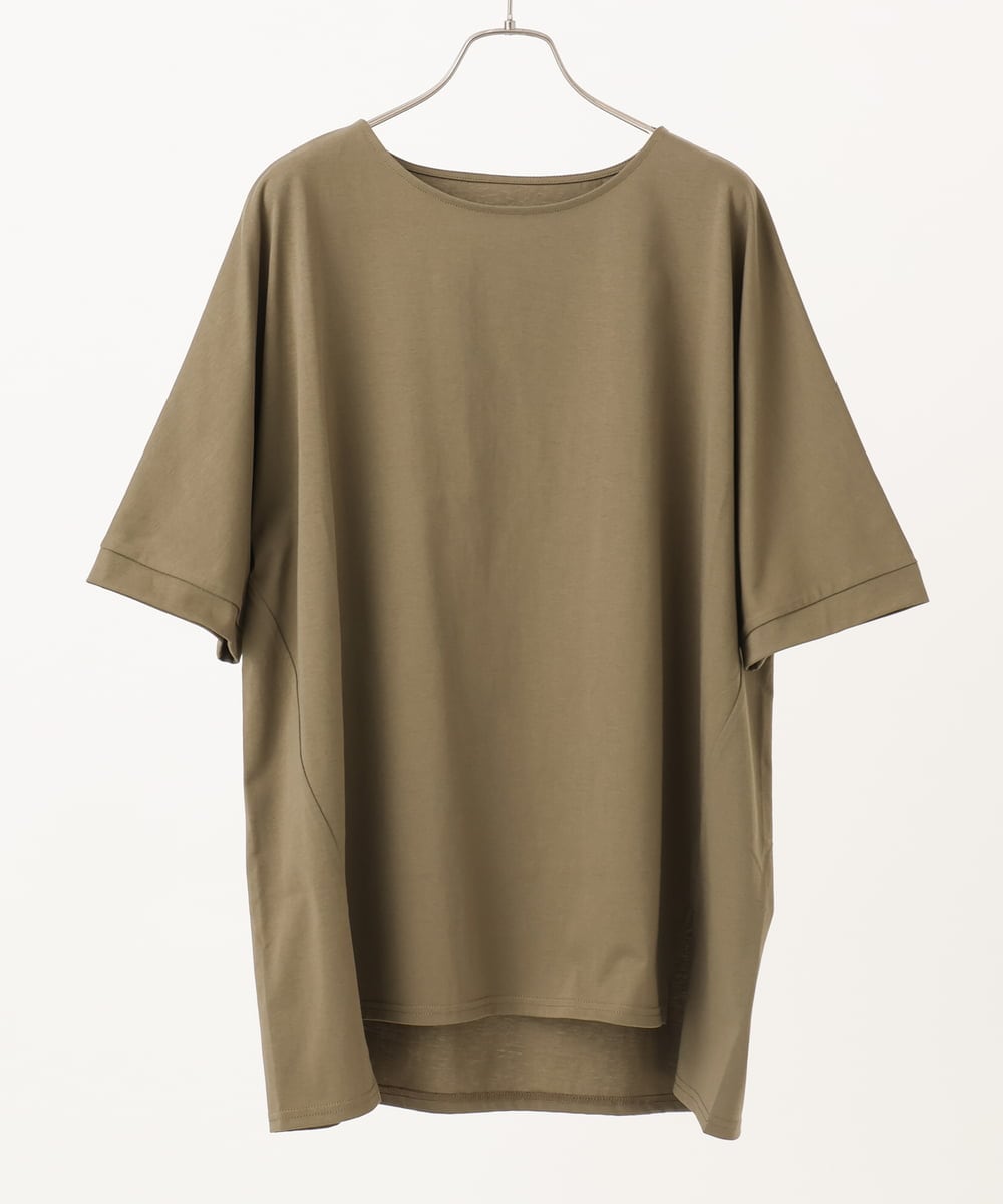 OLKGA29069 eur3(エウルキューブ) 【大きいサイズ】ゆるシルエットプルオーバー カーキ(36)