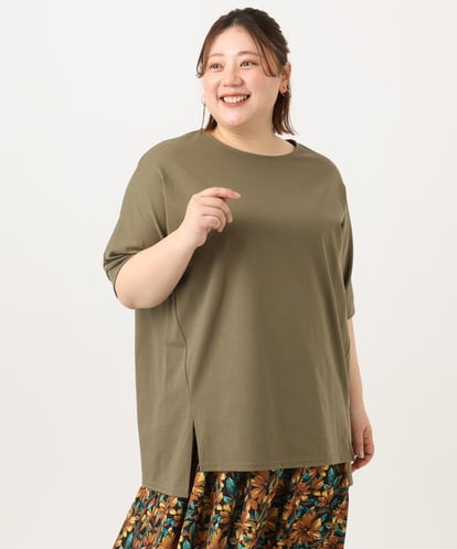 OLKGA29069 eur3 【大きいサイズ】ゆるシルエットプルオーバー