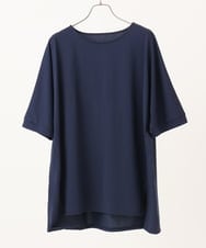 OLKGA29069 eur3(エウルキューブ) 【大きいサイズ】ゆるシルエットプルオーバー ネイビー(57)