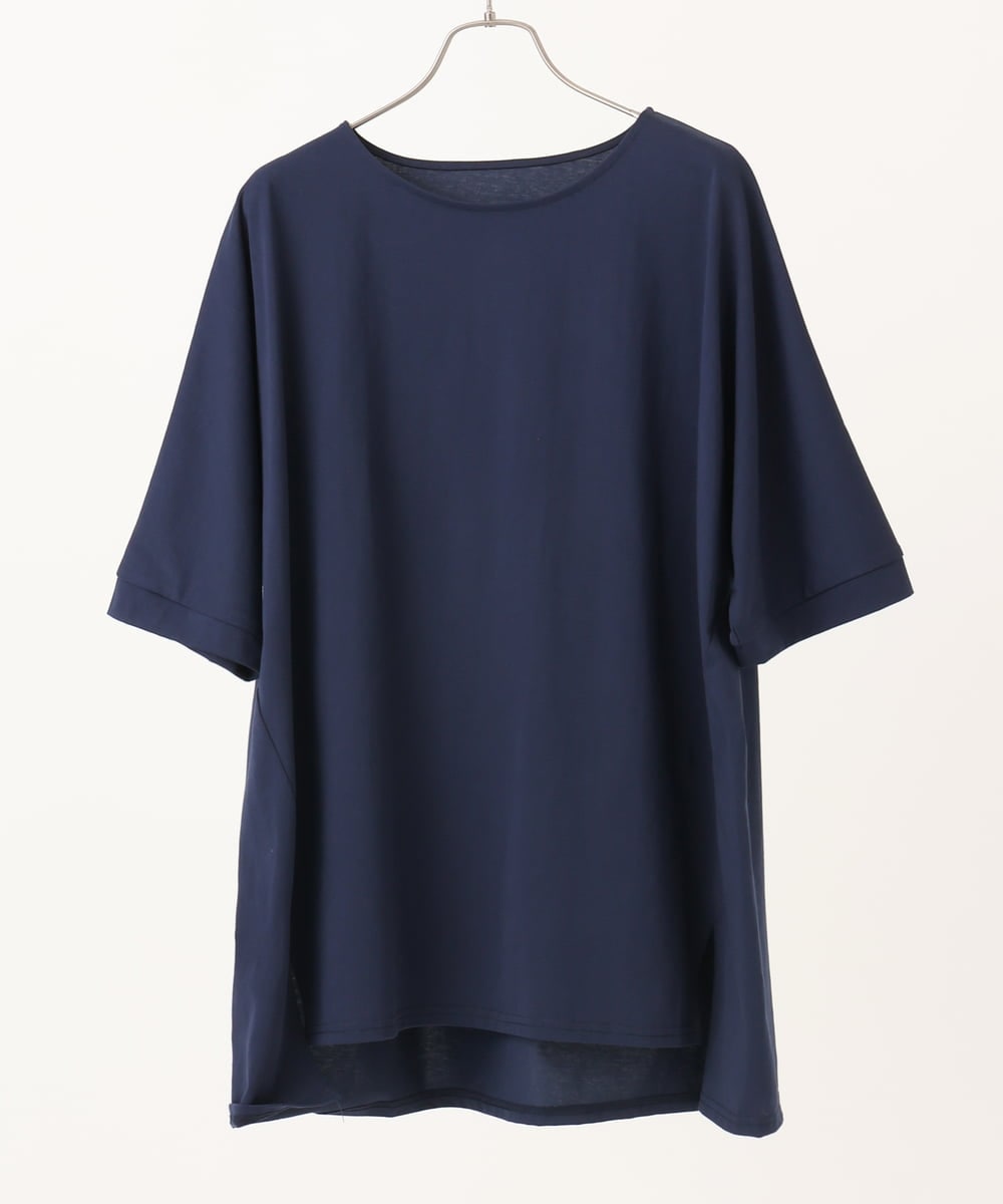 OLKGA29069 eur3(エウルキューブ) 【大きいサイズ】ゆるシルエットプルオーバー ネイビー(57)