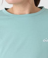 OLKGA44064 eur3(エウルキューブ) 【大きいサイズ/機能素材アイテム】汗染み防止Tシャツ ライトグリーン(30)