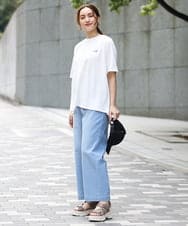 OLKGA44064 eur3(エウルキューブ) 【大きいサイズ/機能素材アイテム】汗染み防止Tシャツ ホワイト(90)
