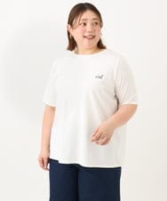 OLKGA44064 eur3(エウルキューブ) 【大きいサイズ/機能素材アイテム】汗染み防止Tシャツ ホワイト(90)