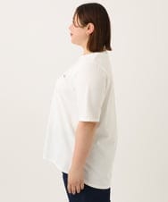 OLKGA44064 eur3(エウルキューブ) 【大きいサイズ/機能素材アイテム】汗染み防止Tシャツ ホワイト(90)