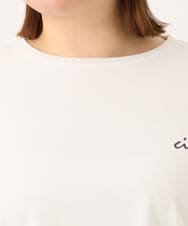 OLKGA44064 eur3(エウルキューブ) 【大きいサイズ/機能素材アイテム】汗染み防止Tシャツ ホワイト(90)