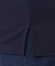 OLKGD29069 eur3(エウルキューブ) 【WEB先行販売】【大きいサイズ/接触冷感】カラーブロッキングトップス ネイビー