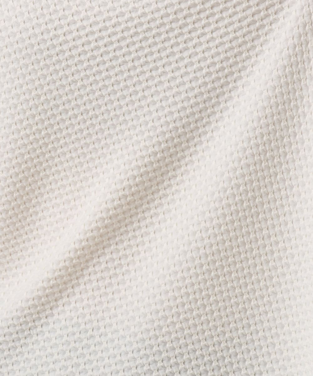 OLKGD35064 eur3(エウルキューブ) 【大きいサイズ】シャーリングジャージープルオーバー アイボリー