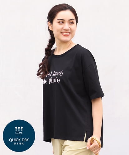 OLKGS36050  【大きいサイズ/a.v.v×eur3】吸水速乾/ロゴTシャツ