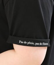 OLKGS36050 eur3(エウルキューブ) 【大きいサイズ/a.v.v×eur3】吸水速乾/ロゴTシャツ ブラック(94)
