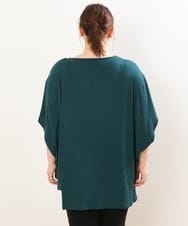 OLKGS38080 eur3(エウルキューブ) 【大きいサイズ】アシメワッフルカットソー グリーン(35)