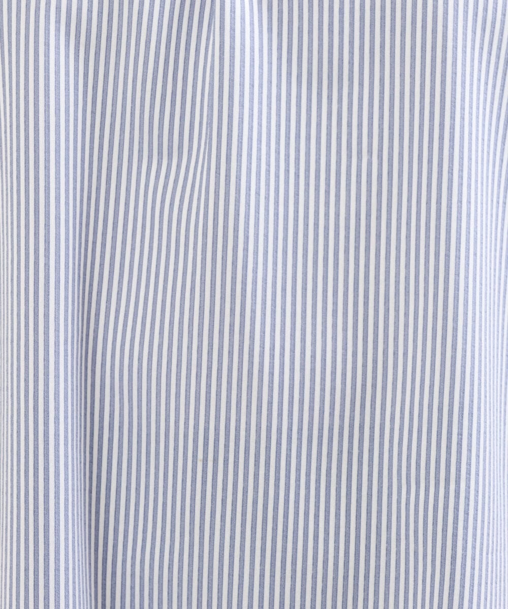 OLKGS39060 eur3(エウルキューブ) 【大きいサイズ】ストライプタックカットソー ブルー(55)