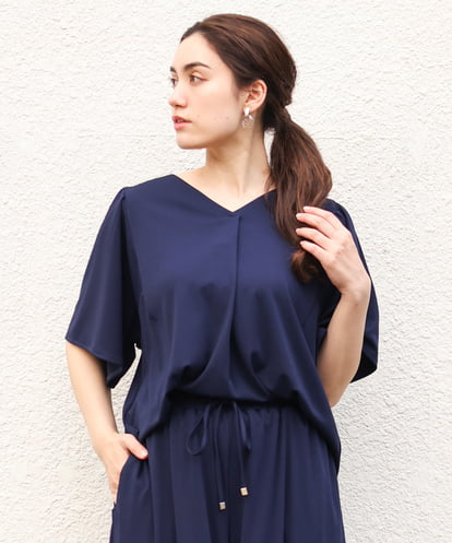 OLKGS57060 eur3 【大きいサイズ/セットアップ対応】フレアスリーブカットソー