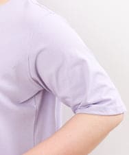 OLKGS61070 eur3(エウルキューブ) 【大きいサイズ】フレアシルエットトップス ラベンダー(60)