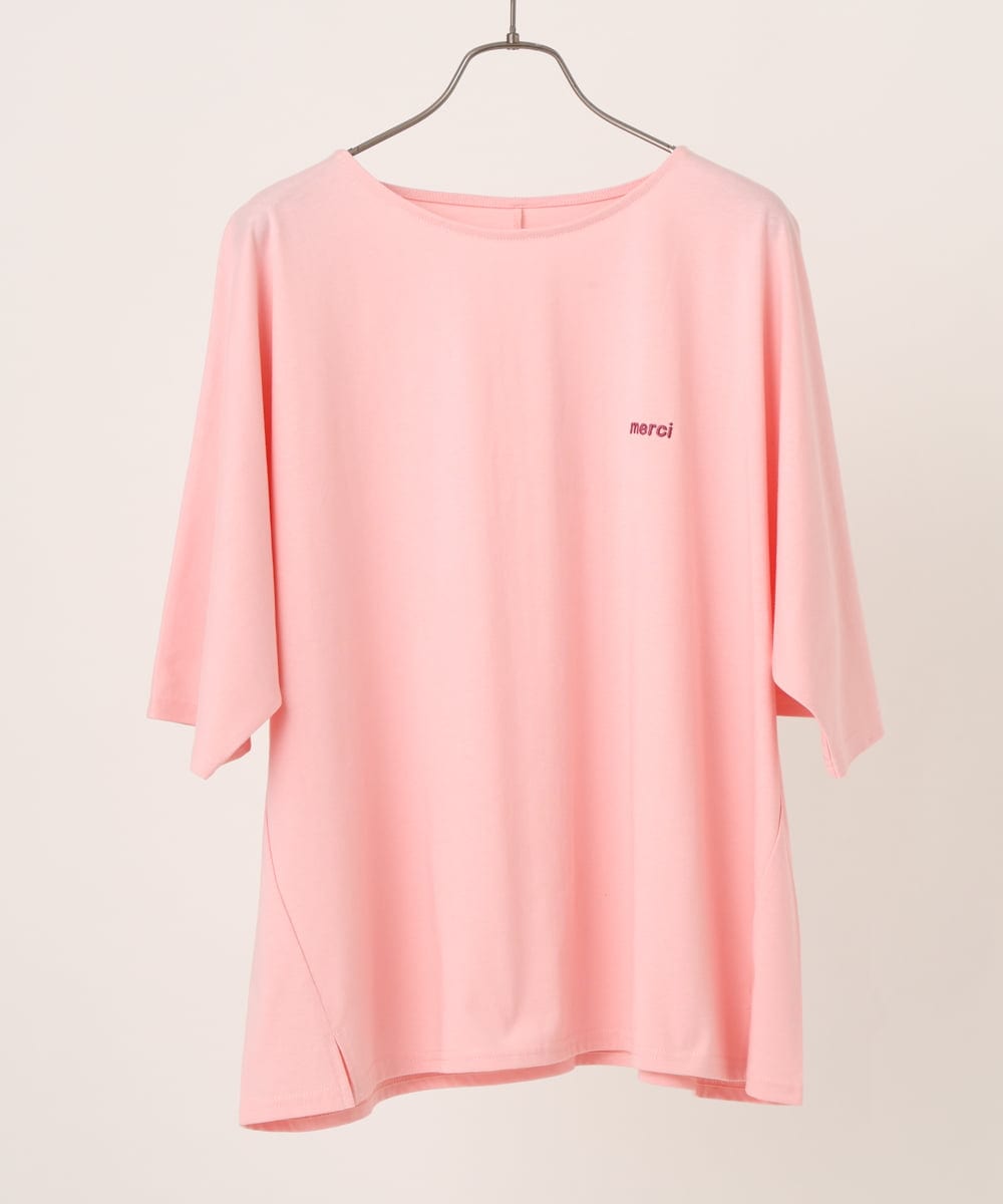 OLKGV36049 eur3(エウルキューブ) 【大きいサイズ】20th アニバーサリーTシャツ ライトピンク(01)