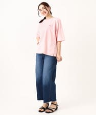 OLKGV36049 eur3(エウルキューブ) 【大きいサイズ】20th アニバーサリーTシャツ ライトピンク(01)