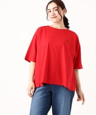 OLKGV36049 eur3(エウルキューブ) 【大きいサイズ】20th アニバーサリーTシャツ レッド(05)