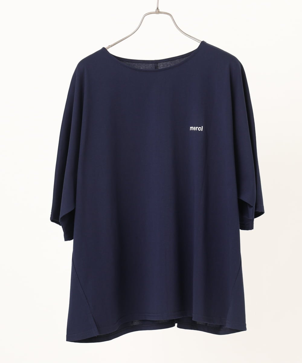 OLKGV36049 eur3(エウルキューブ) 【大きいサイズ】20th アニバーサリーTシャツ ネイビー(57)（WEB限定カラー）
