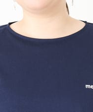 OLKGV36049 eur3(エウルキューブ) 【大きいサイズ】20th アニバーサリーTシャツ ネイビー(57)（WEB限定カラー）