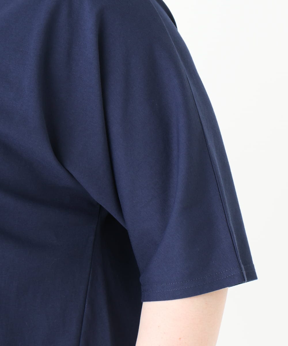 OLKGV36049 eur3(エウルキューブ) 【大きいサイズ】20th アニバーサリーTシャツ ネイビー(57)（WEB限定カラー）