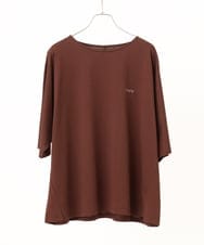 OLKGV36049 eur3(エウルキューブ) 【大きいサイズ】20th アニバーサリーTシャツ ブラウン(87)（WEB限定カラー）