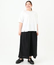 OLKGV36049 eur3(エウルキューブ) 【大きいサイズ】20th アニバーサリーTシャツ ホワイト(90)