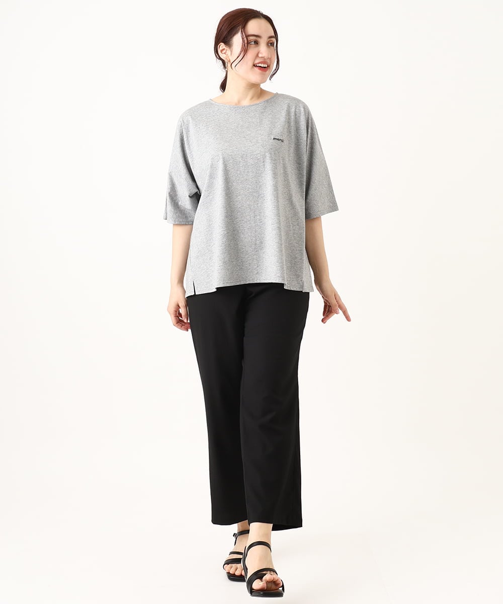 OLKGV36049 eur3(エウルキューブ) 【大きいサイズ】20th アニバーサリーTシャツ グレー(92)