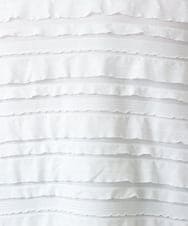 OLKHA26079 eur3(エウルキューブ) 【WEB先行販売】【大きいサイズ】カットフリルトップス ホワイト(90)
