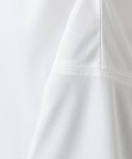 OLKHA27089 eur3(エウルキューブ) 【WEB先行販売】【大きいサイズ/接触冷感】ジャージーコンビトップス ホワイト(90)
