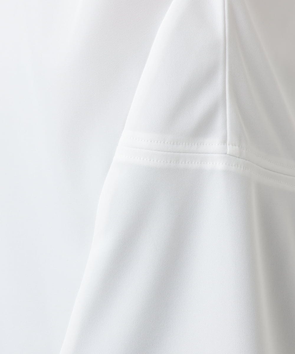 OLKHA27089 eur3(エウルキューブ) 【WEB先行販売】【大きいサイズ/接触冷感】ジャージーコンビトップス ホワイト(90)