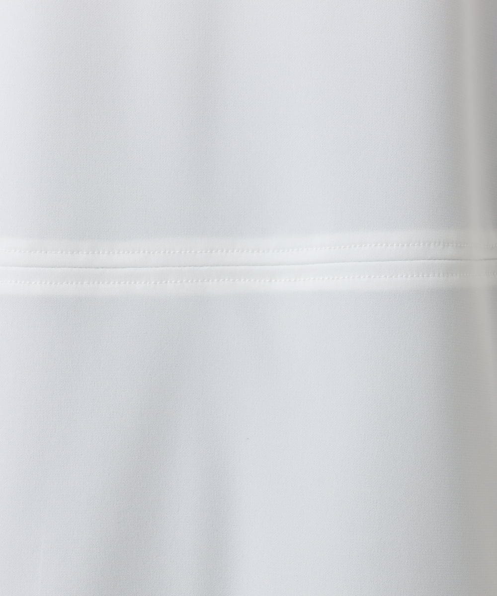 OLKHA27089 eur3(エウルキューブ) 【WEB先行販売】【大きいサイズ/接触冷感】ジャージーコンビトップス ホワイト(90)