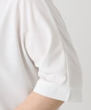 OLKHA27089 eur3(エウルキューブ) 【WEB先行販売】【大きいサイズ/接触冷感】ジャージーコンビトップス ホワイト(90)