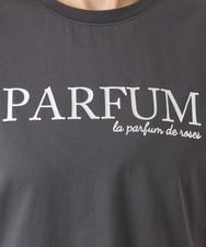 OLKHA34054 eur3(エウルキューブ) 【大きいサイズ/a.v.v×eur3】コットンロゴTシャツ ダークグレー(93)
