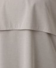 OLKHA42054 eur3(エウルキューブ) 【WEB先行販売】【大きいサイズ/接触冷感】ケープデザインカットソー グレージュ(89)