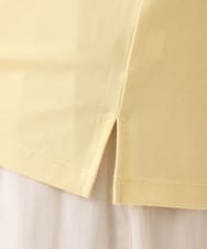 OLKHD31069 eur3(エウルキューブ) 【WEB先行販売】【大きいサイズ/a.v.v×eur3】接触冷感ハンカチーフスリーブカットソー ライトイエロー