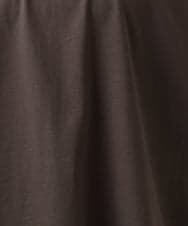 OLKHD42079 eur3(エウルキューブ) 【大きいサイズ/ 接触冷感】配色コットントップス ダークグレー