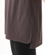 OLKHD51049 eur3(エウルキューブ) 【大きいサイズ】サイドスリットロングタンクトップ ダークグレー