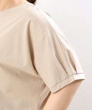 OLKHS43070 eur3(エウルキューブ) 【大きいサイズ/接触冷感】前後2WAYコットントップス ベージュ(82)