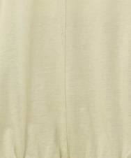 OLKHS52070 eur3(エウルキューブ) 【大きいサイズ/接触冷感】Vネックフロントギャザーカットソー ライトグリーン(30)