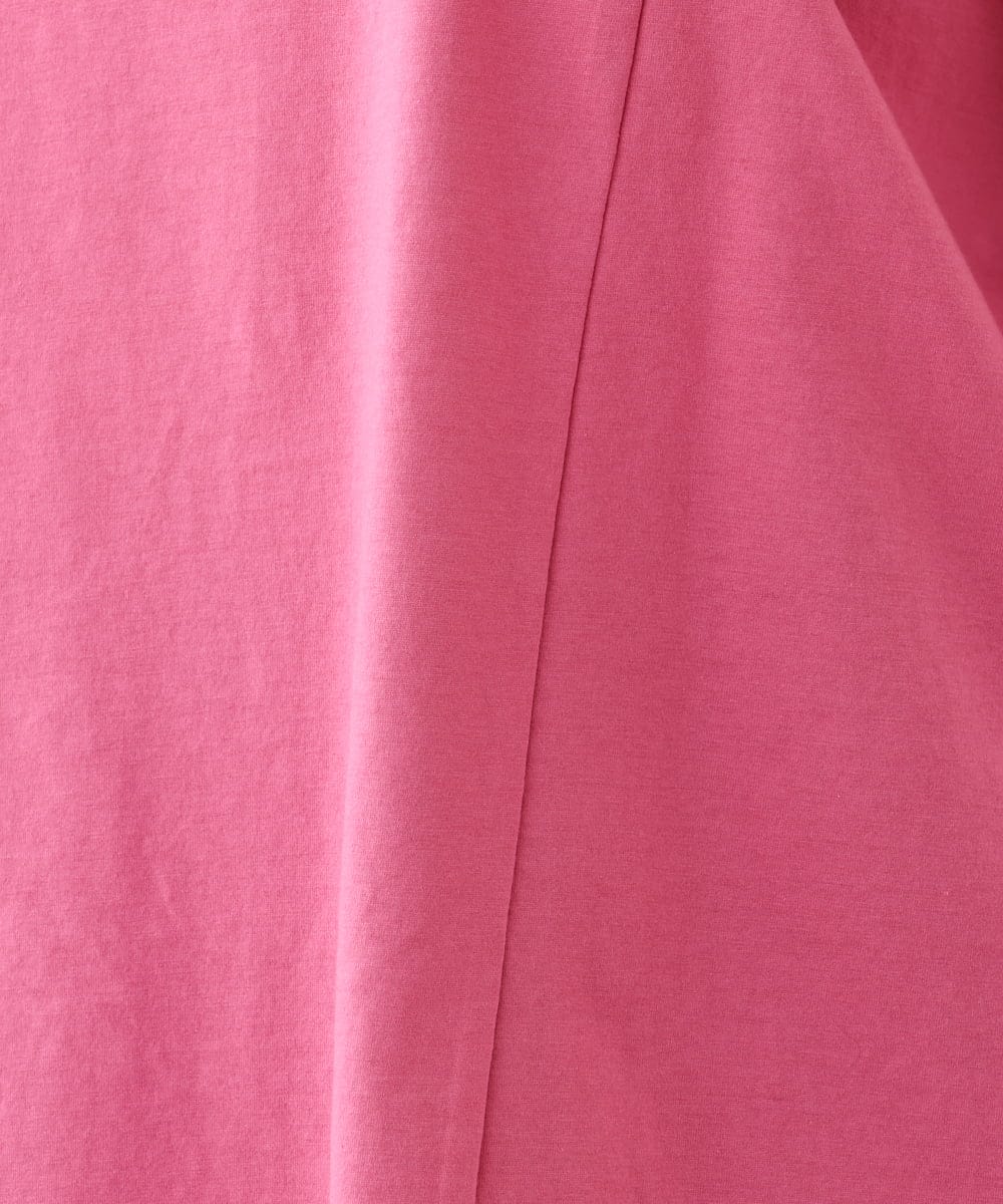 OLKHV38059 eur3(エウルキューブ) 【大きいサイズ/接触冷感】コクーンスリーブカットソー ピンク(03)