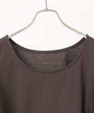 OLKIA47049 eur3(エウルキューブ) 【WEB先行販売】【大きいサイズ】裾レースタンクトップ ダークグレー(93)
