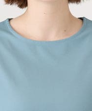 OLKID44064 eur3(エウルキューブ) 【WEB先行販売】【大きいサイズ/a.v.v×eur3】シアー切替フレアスリーブトップス ブルー