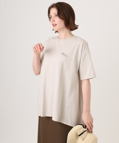 OLKID46069 eur3 【WEB先行販売】【大きいサイズ】バックフレアロゴTシャツ