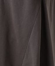 OLKID46069 eur3(エウルキューブ) 【WEB先行販売】【大きいサイズ】バックフレアロゴTシャツ ダークグレー