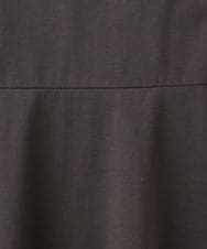 OLKID46069 eur3(エウルキューブ) 【WEB先行販売】【大きいサイズ】バックフレアロゴTシャツ ダークグレー