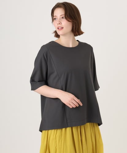 OLKID47069 eur3 【大きいサイズ】バックギャザートップス