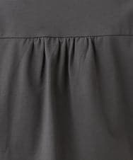 OLKID47069 eur3(エウルキューブ) 【大きいサイズ】バックギャザートップス ダークグレー