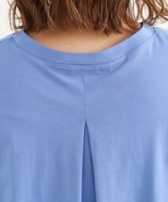 OLKIP48050 eur3(エウルキューブ) 【大きいサイズ/a.v.v×eur3】接触冷感裾ドロストカットソー ブルー(55)