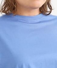 OLKIP48050 eur3(エウルキューブ) 【大きいサイズ/a.v.v×eur3】接触冷感裾ドロストカットソー ブルー(55)